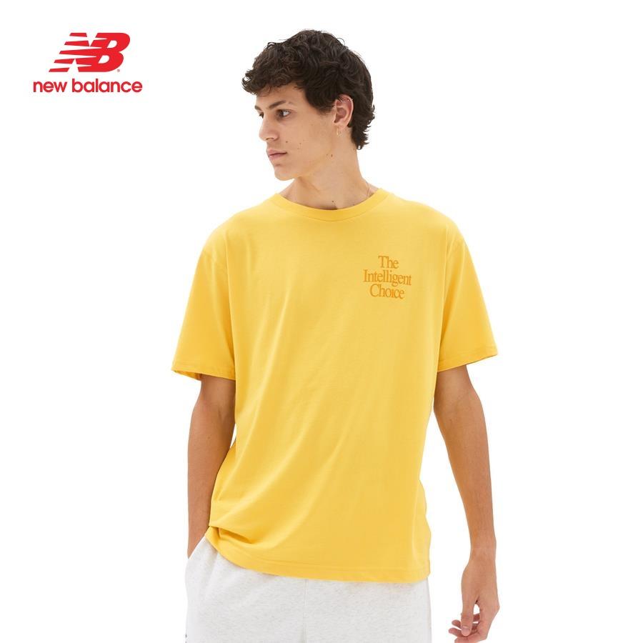 Áo thun thời trang nam New Balance APP LIFESTYLE T-SHIRT M HONEYCMB - AMT23502HCM (form châu á)