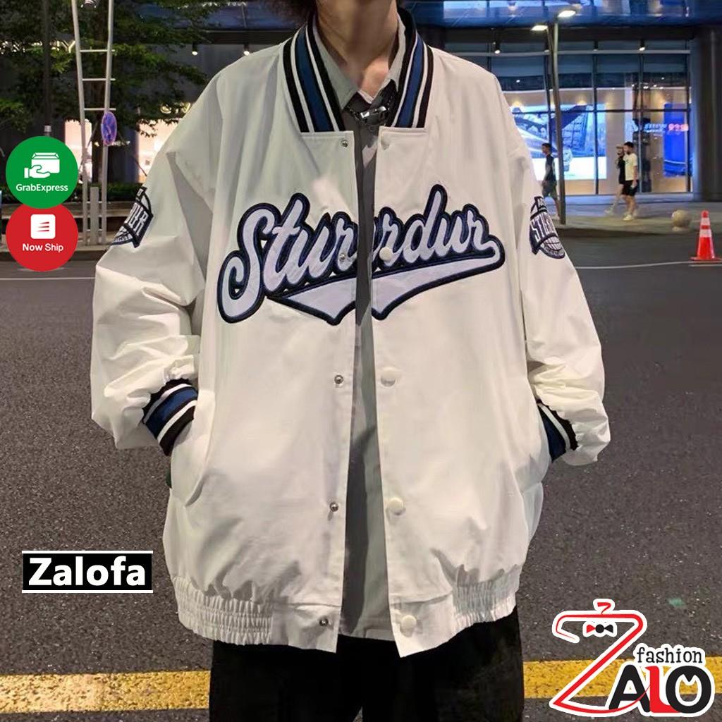 Áo khoác bomber dù STUR.DUR Unisex ulzzang nam nữ 2 lớp Jacket Bomber