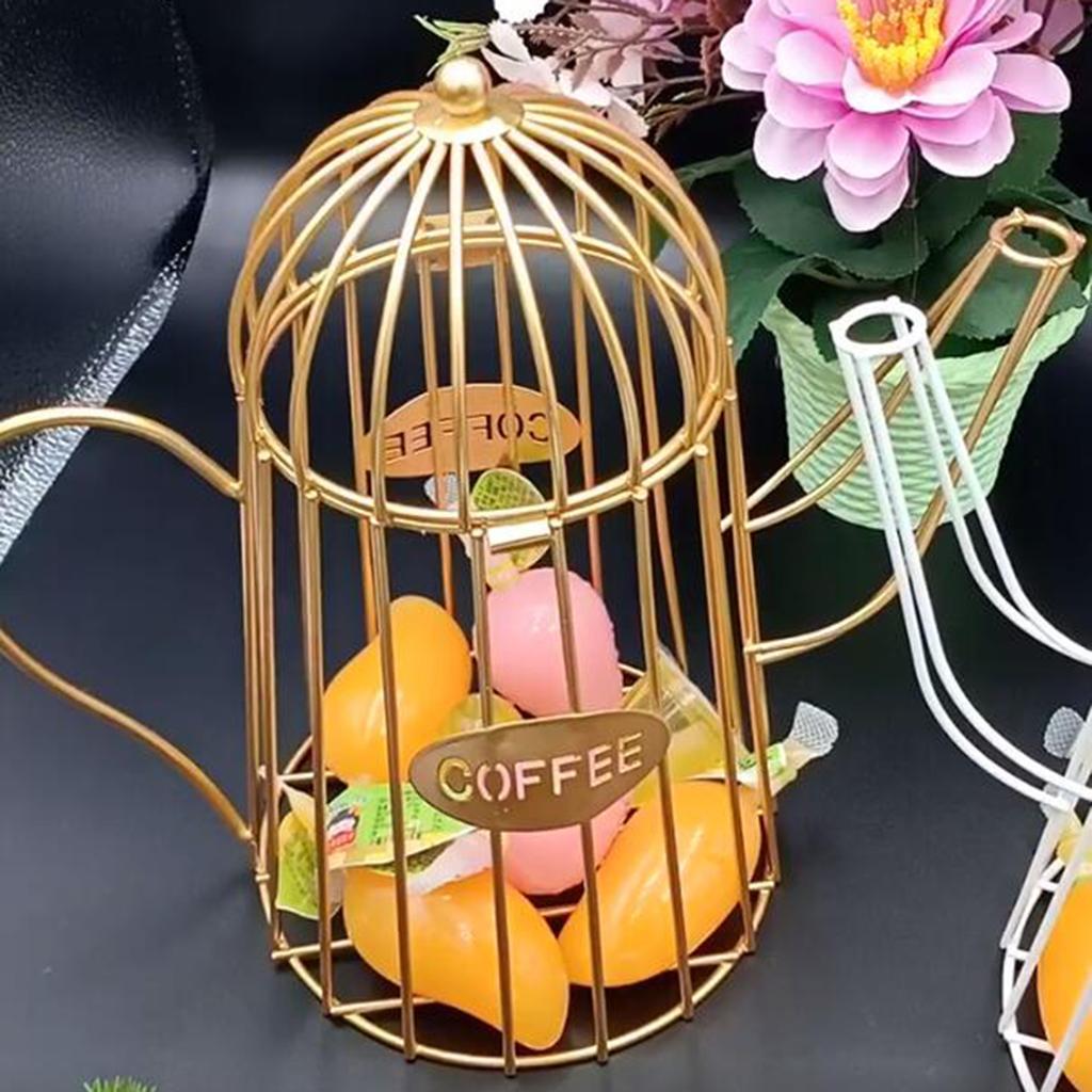 2x Kitchen Household Coffee Pod Organizer Capsule Fruits Storage Container