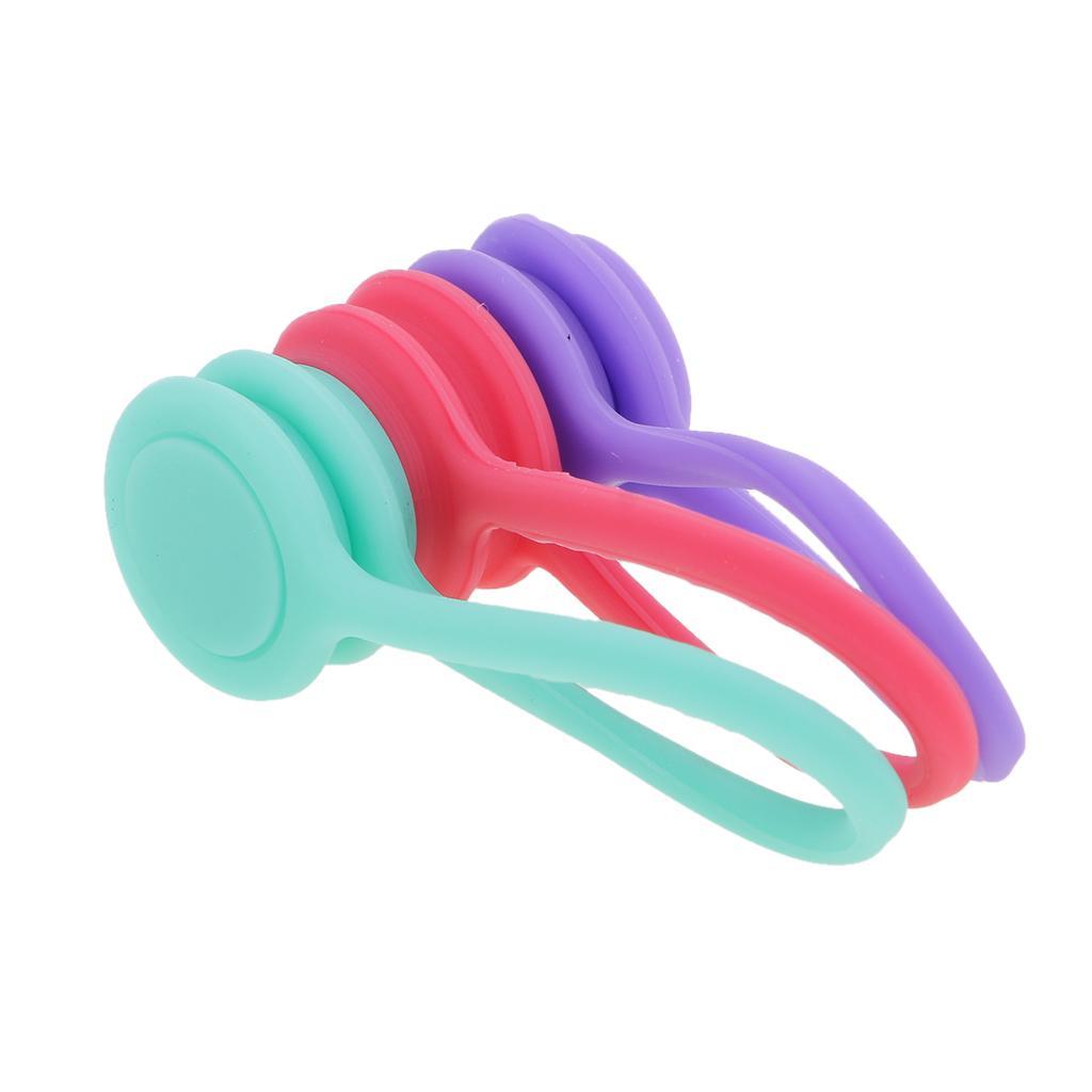 6Pack Magnetic Earphone Winder Wrap for Headphones USB Cable Organizer