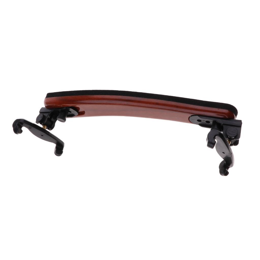 Wood Violin Shoulder Rest Foam Padding Support Violin Replacement 4/4-3/4