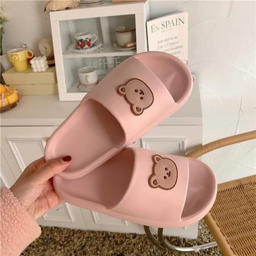 Dép bánh mì độn đế cao quai ngang nữ, dép đi trong nhà, du lịch chống trơn trượt siêu nhẹ - SAVVY shoes