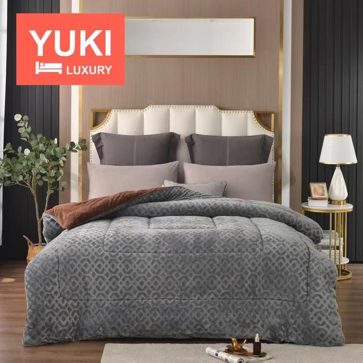 Chăn đông Đại hàn YUKY siêu ấm mềm mịn