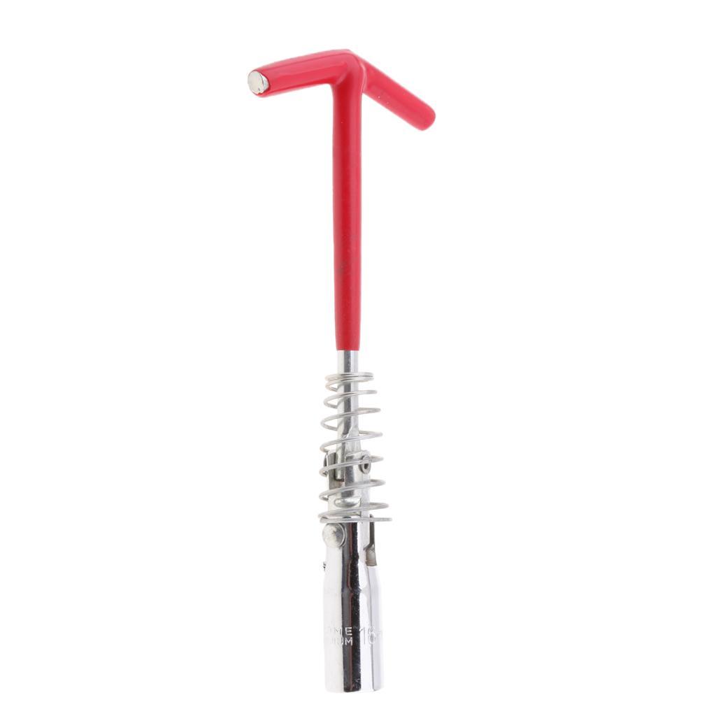 2X Spark Handle Removal Tool 16mm/21mm Flexible Spanner Socket Wrench