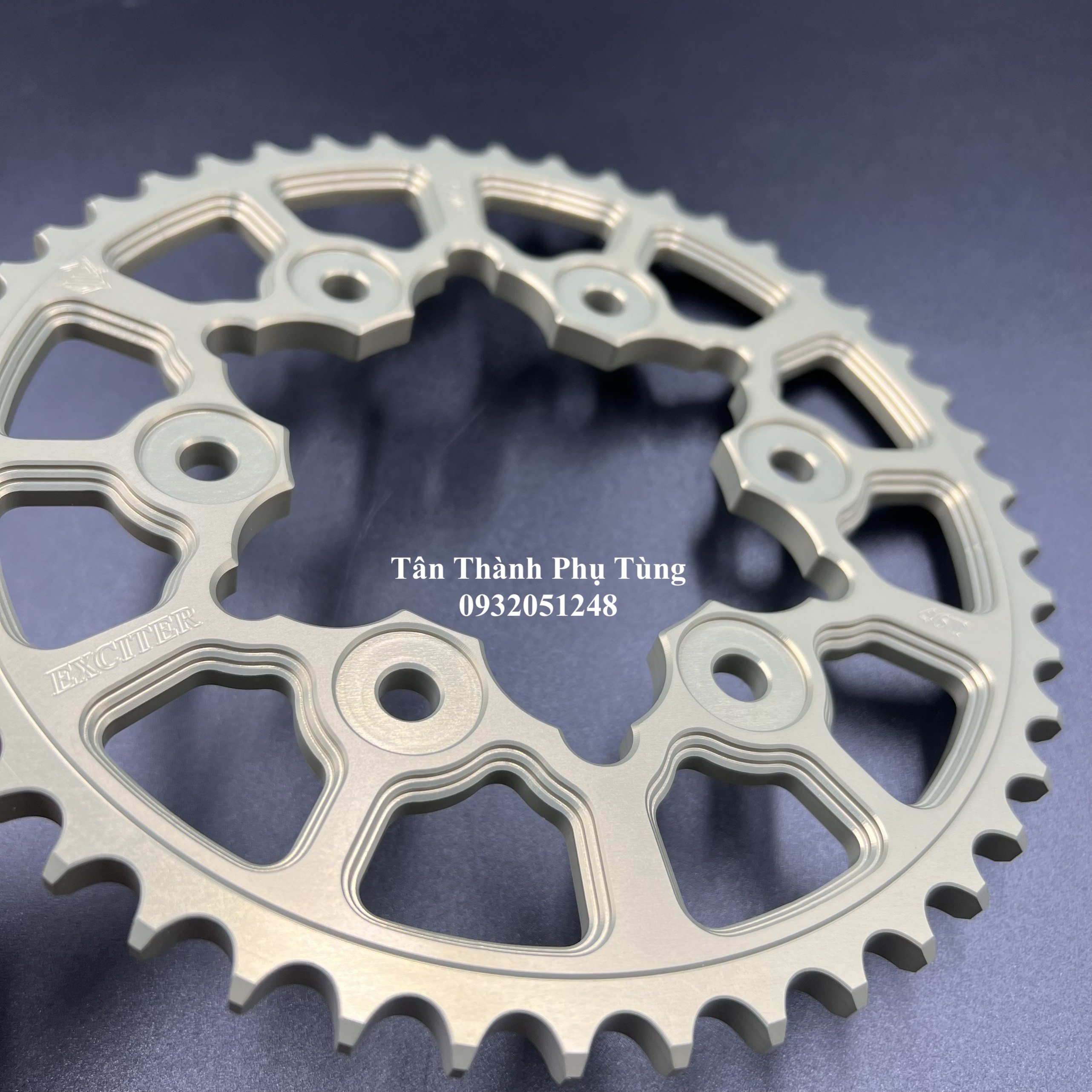 Đĩa nhôm siêu cứng 7075 dành cho Exciter 155 - 46T