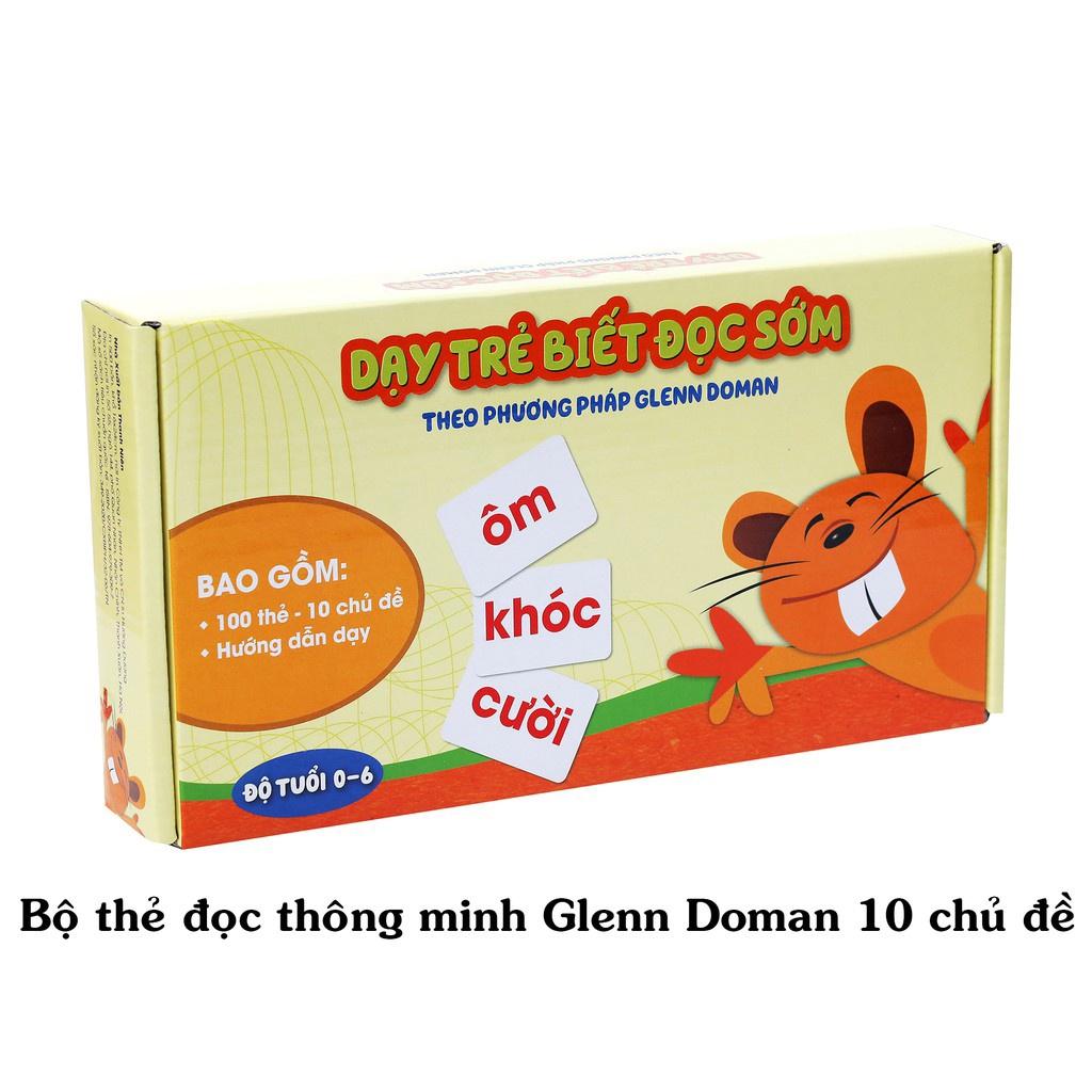 Bộ thẻ học thông minh Flash Card chuẩn Glenn Doman cho bé từ 0-6 tuổi, giúp bé phát triển tư duy sáng tạo