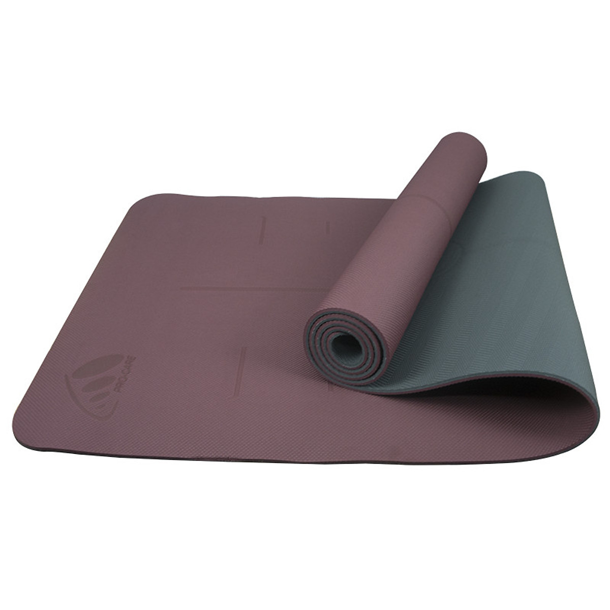 Thảm Yoga Cao Su Định Tuyến PRO-CARE Đài Loan Dày 6mm Siêu Bám Tay - Thảm Yoga Tiêu Chuẩn Phòng Tập