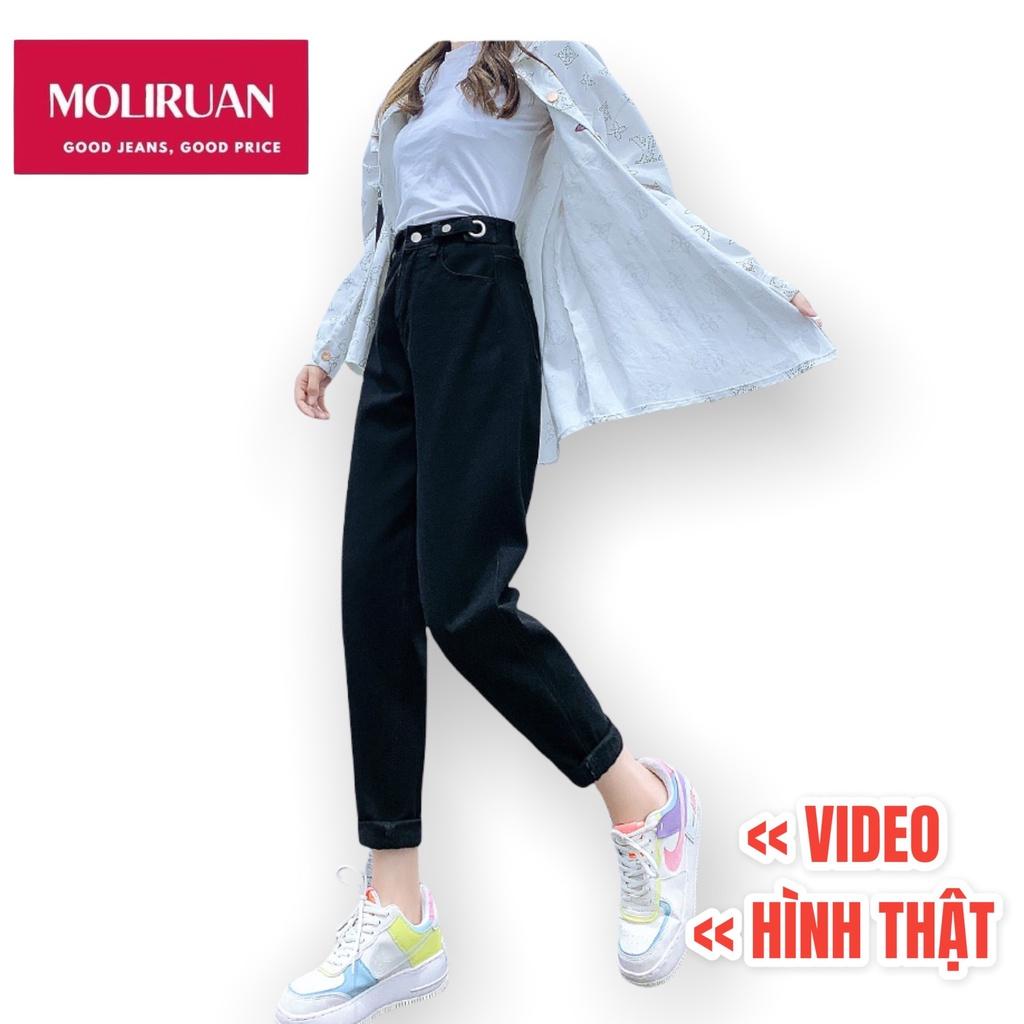 Quần jean baggy nữ BigSize Lưng Kiểu 5 Nút, phong cách hàn quốc, phom to rộng đủ size 4067