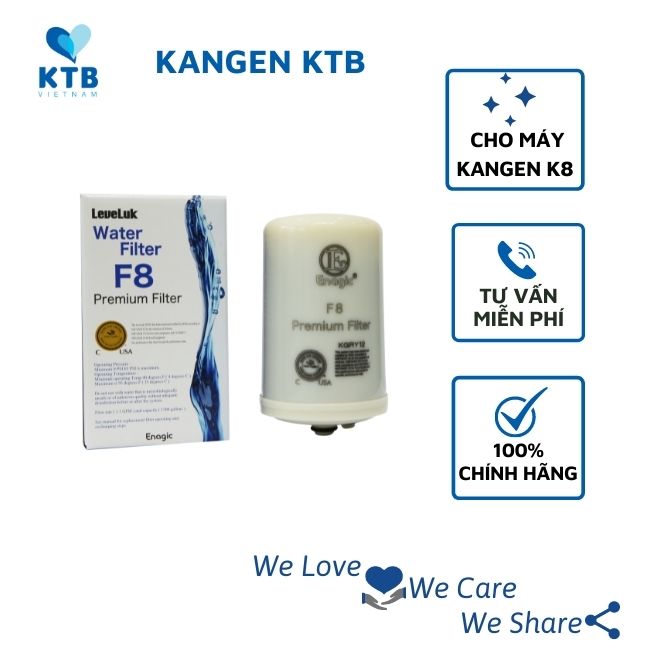 Bộ lọc trong máy K8 - Hàng chính hãng - KANGEN KTB VN