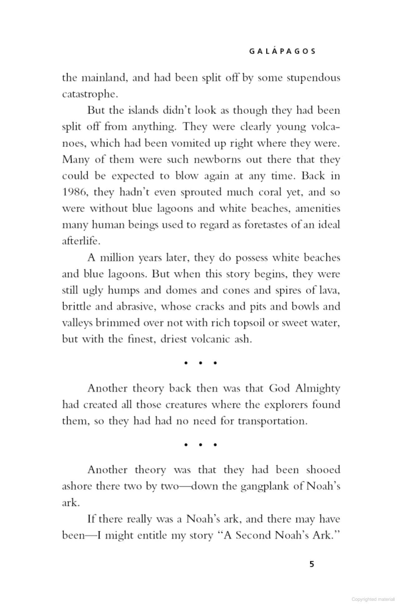 Sách ngoại văn: Galapagos