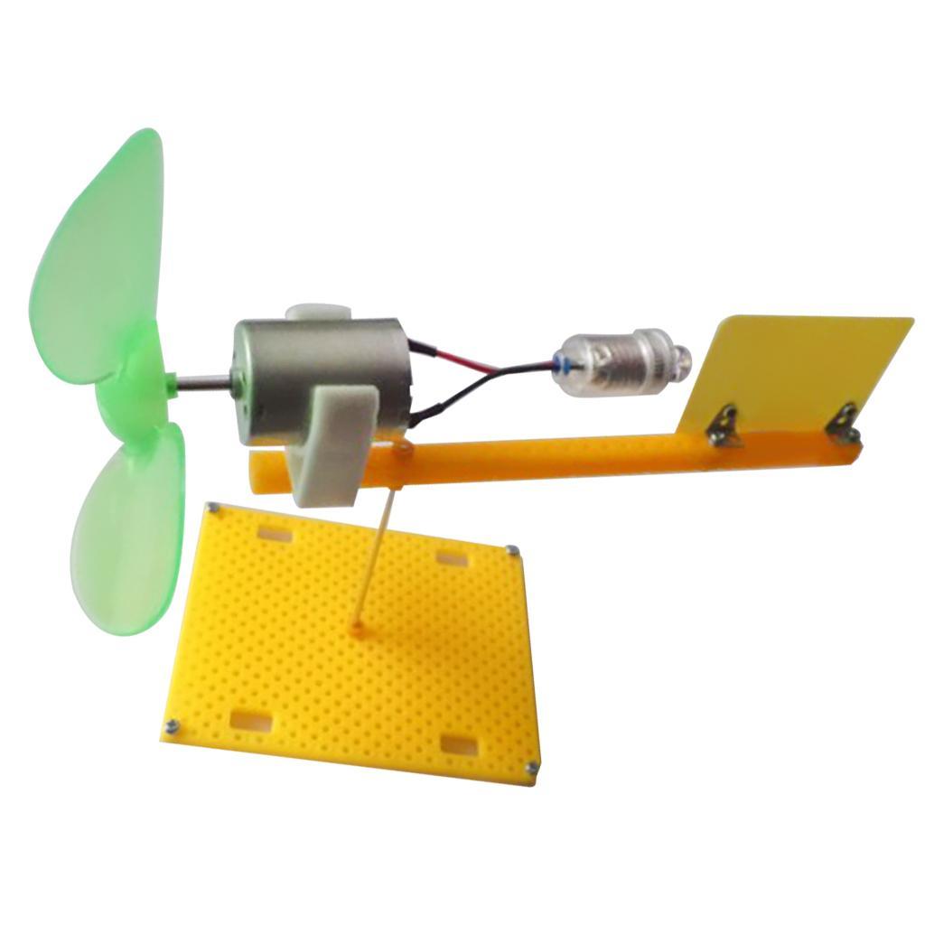 Turbines Small Wind LED DIY Mini DC Motor Set
