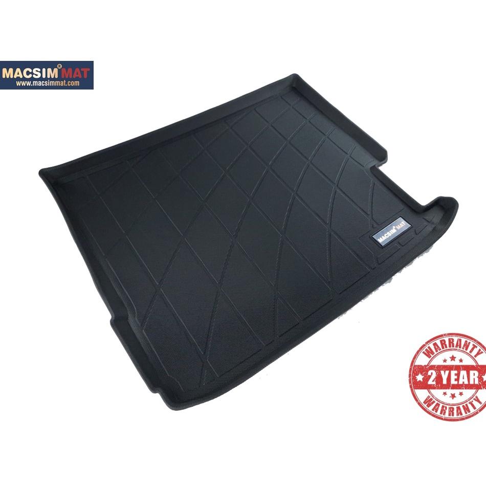 Thảm lót cốp xe ô tô BMW X4/F26 2014-2016 nhãn hiệu Macsim chất liệu TPV cao cấp màu đen