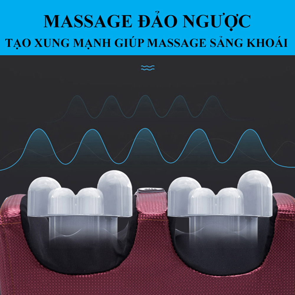 Máy massage bàn chân, máy mát xa bấm huyệt bàn chân an toàn giúp lưu thông khí huyết cho giấc ngủ ngon.