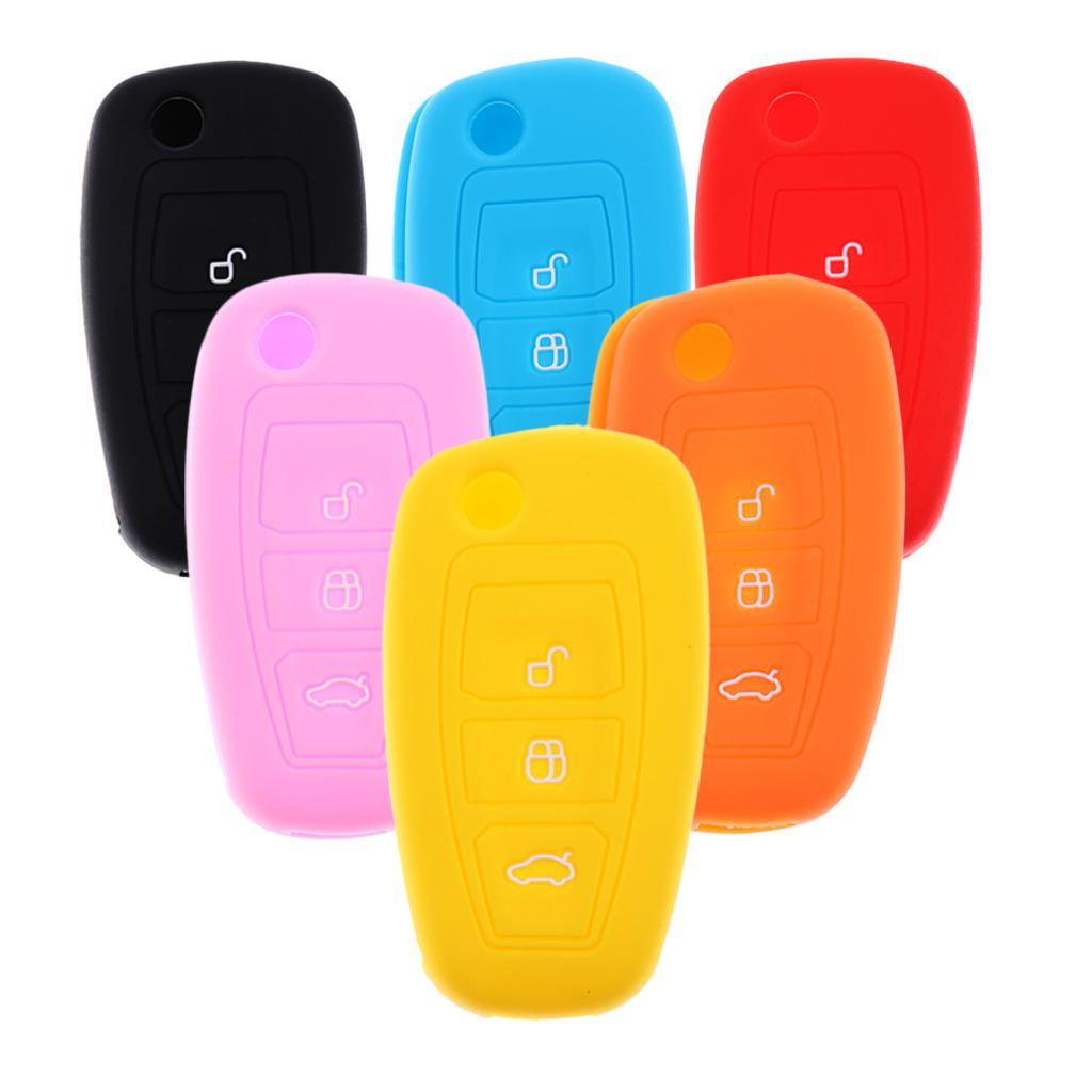 Silicone Car Key Fob Cover Housing for Focus