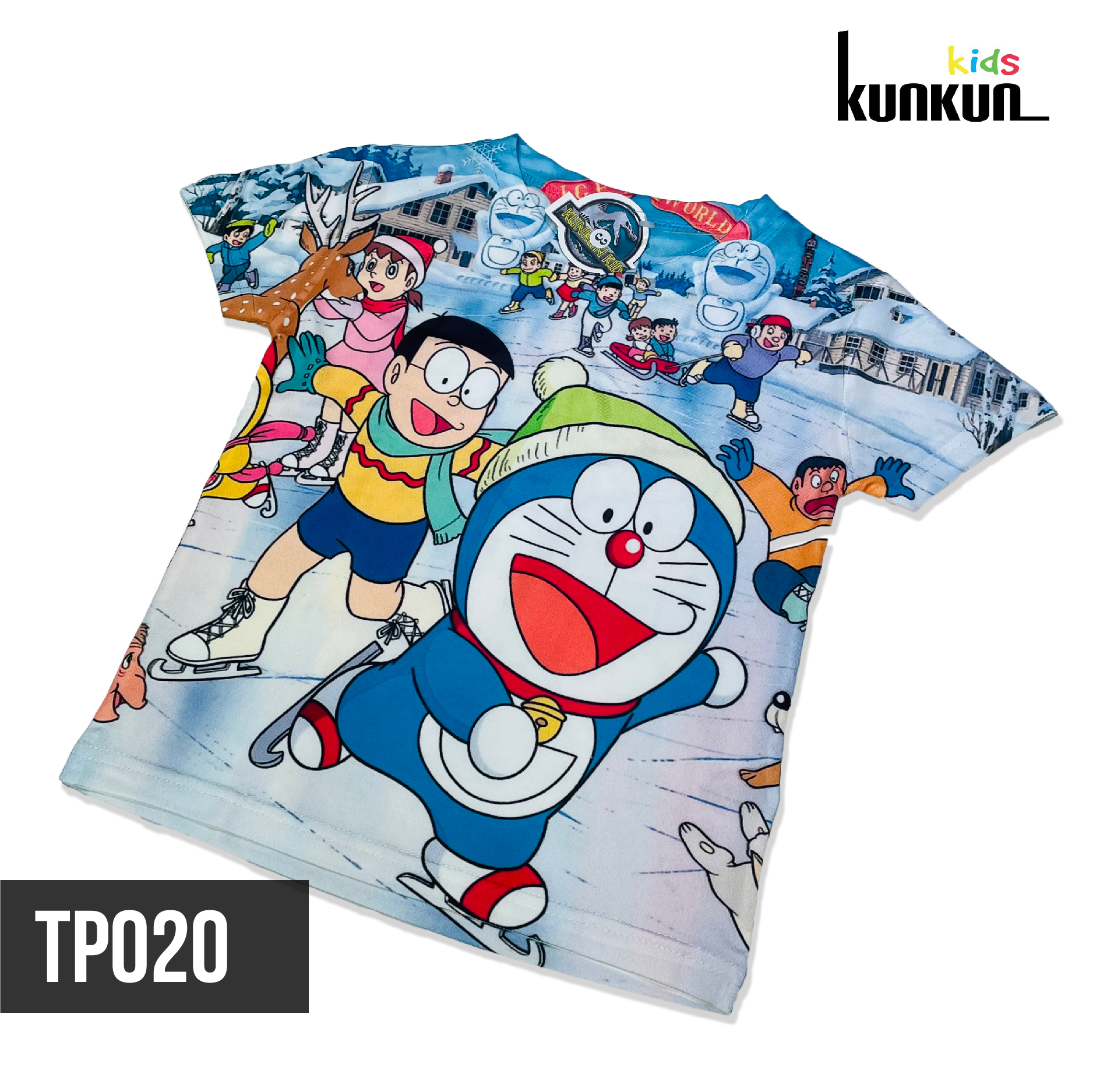 Đồ Bộ Bé Trai Hình Doraemon In 3D 10 (Size