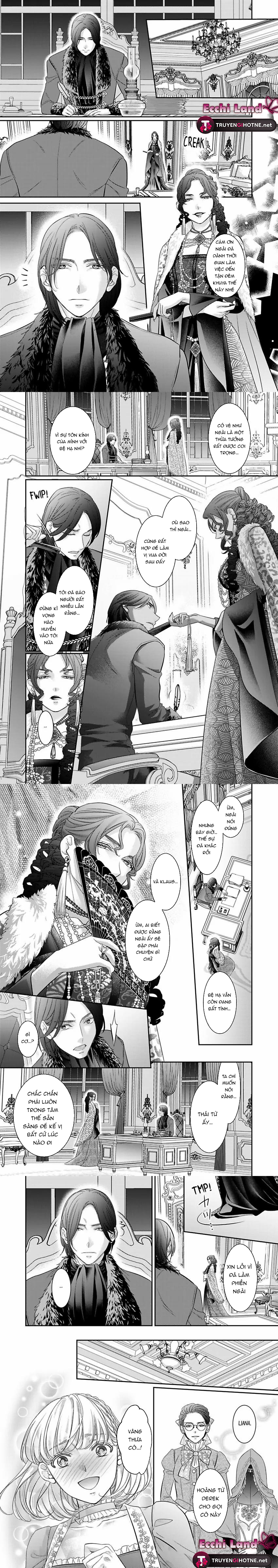 chuyển sinh vào thế giới khác ~ nếu muốn trở thành nữ hoàng hãy tìm cách để được hoàng đế sủng ái vào ban đêm chapter 79.1 2