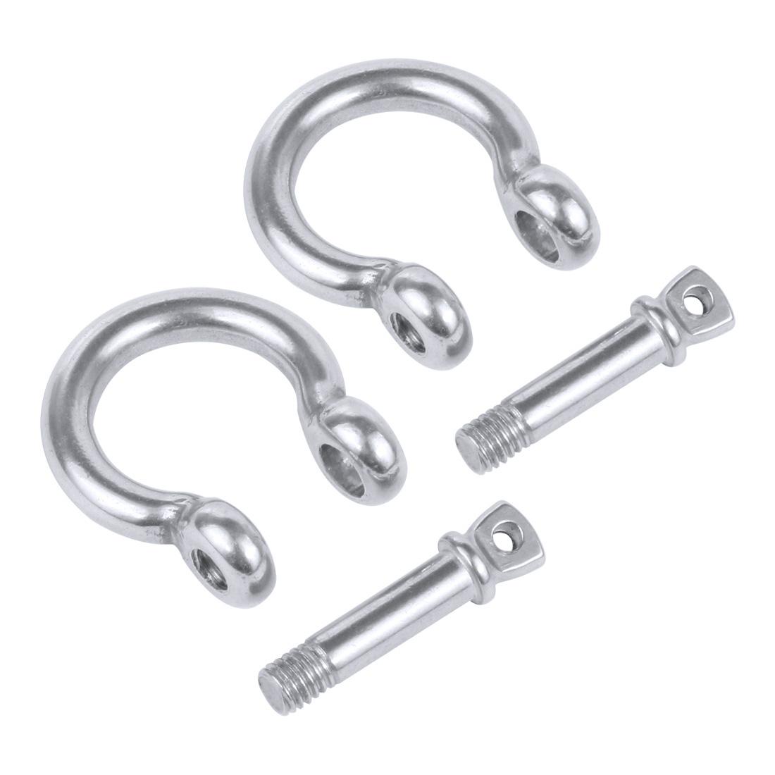 Thép không gỉ D-Ring hình chữ D-Buckle cho GoPro Action Lặn máy ảnh Khay phụ kiện lặn dưới nước