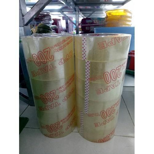 COMBO 6 CUỘN BĂNG KEO DÁN THÙNG LOẠI 200 YARD