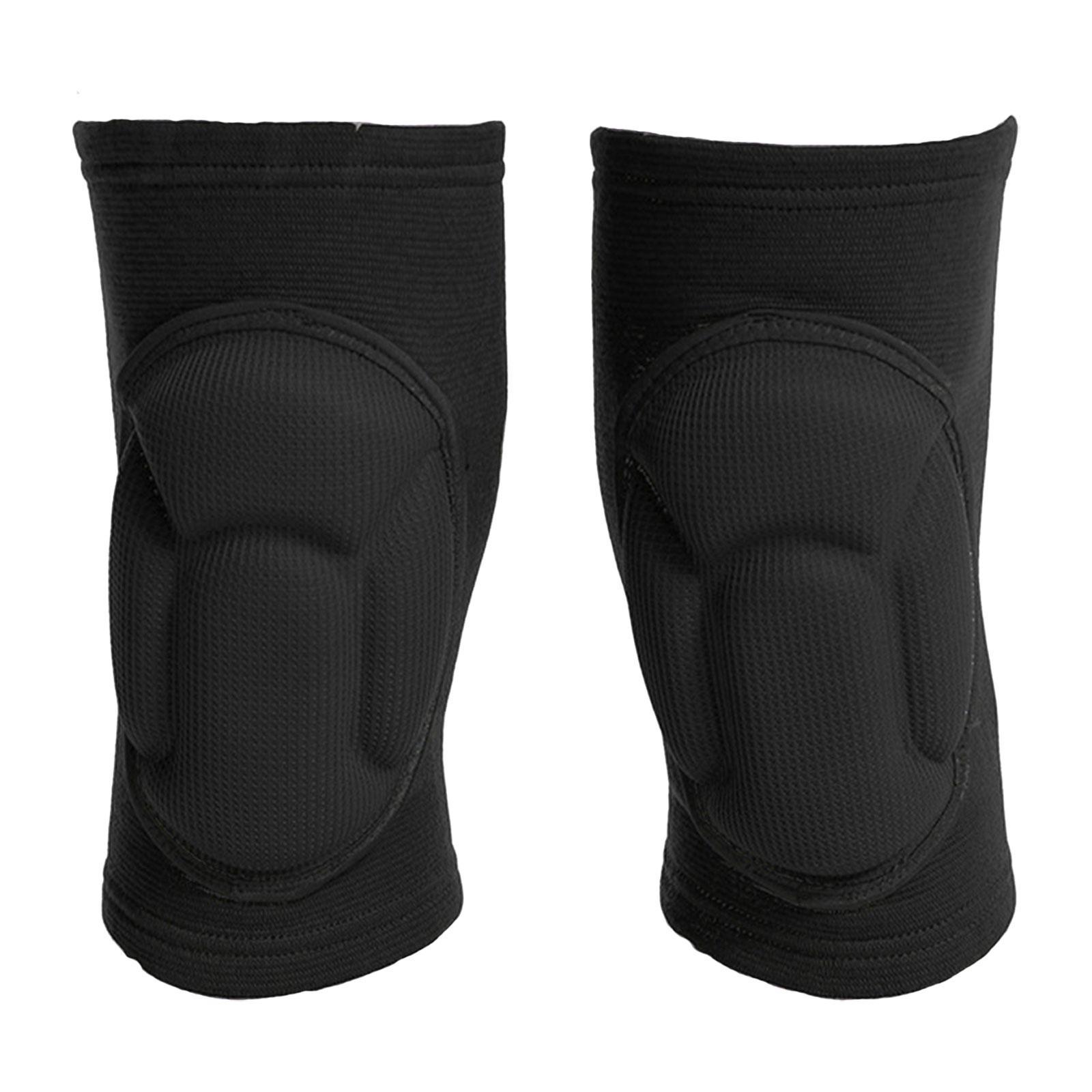 1 Pair Knee Brace Knee Support Workout Shockproof Women Men Knee Protector Knee Joint Pad for Dance Volleyball Weightlifting Fitness