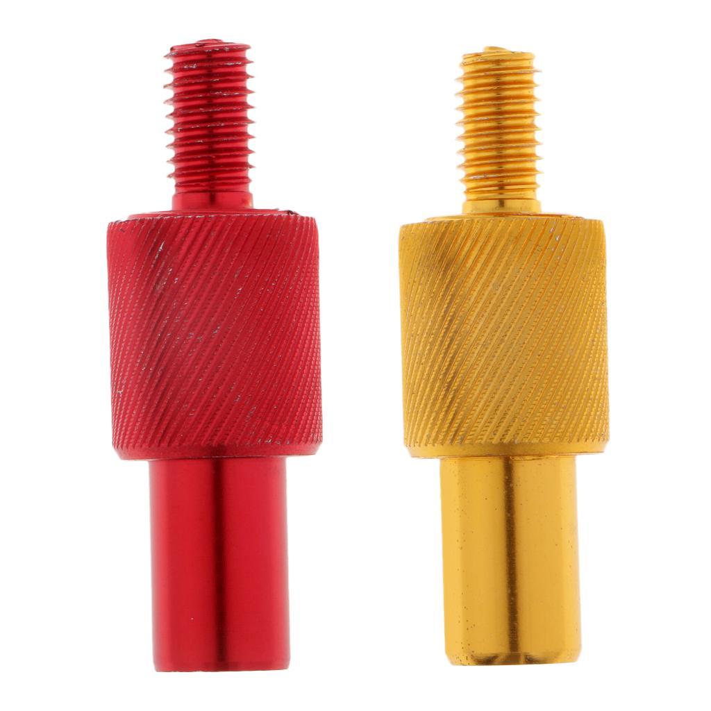 Aluminum Durable and Sturdy Fishing Landing Net Harpoon Rod Adapter Rod Connector