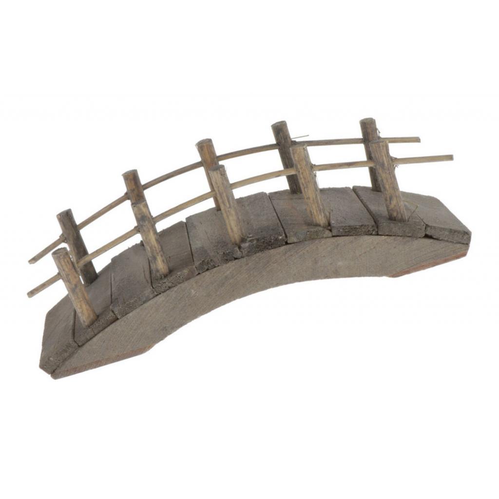 1/12 Dollhouse Miniature Arch Bridge Model For Fairy Garden Accessory