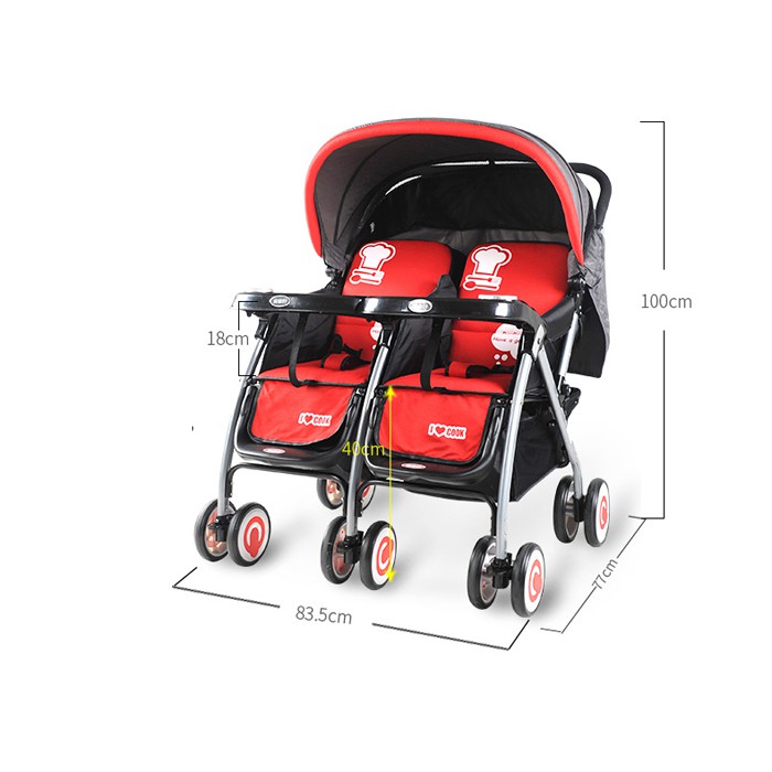Xe đẩy đôi 703R