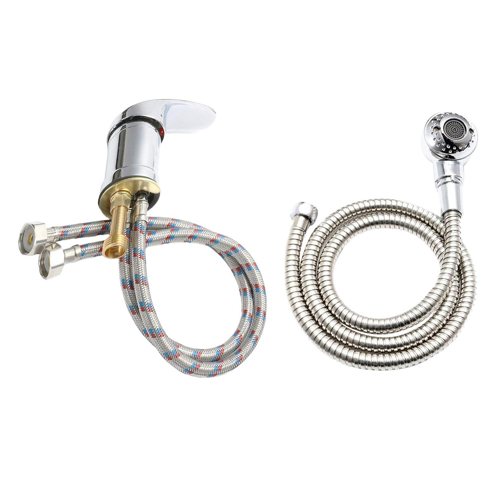 Tap Shower Spray Hose Bath Sink Spray Attachment Head Washing