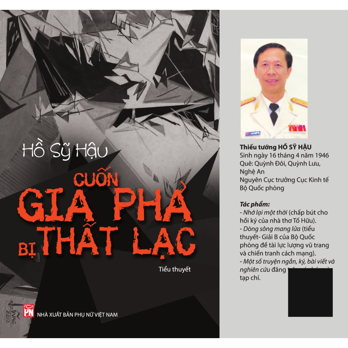 Sách - Cuốn Gia Phả Bị Thất Lạc - Hồ Sỹ Hậu (PN)