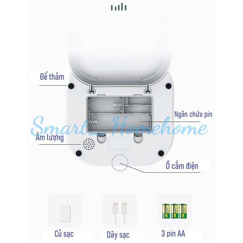 gd460 Máy cho mèo chó ăn tự động 11L, máy ăn tự động chó mèo thú cưng chăm sóc pet