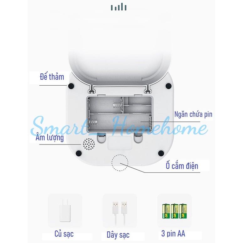  Máy cho mèo chó ăn tự động 11L, máy ăn tự động chó mèo thú cưng chăm sóc pet