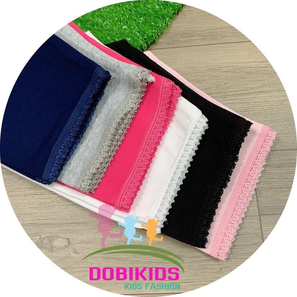 Quần Legging Lửng Bé Gái Thun Cotton Xuất Co Giãn Dày Dặn Siêu Mềm