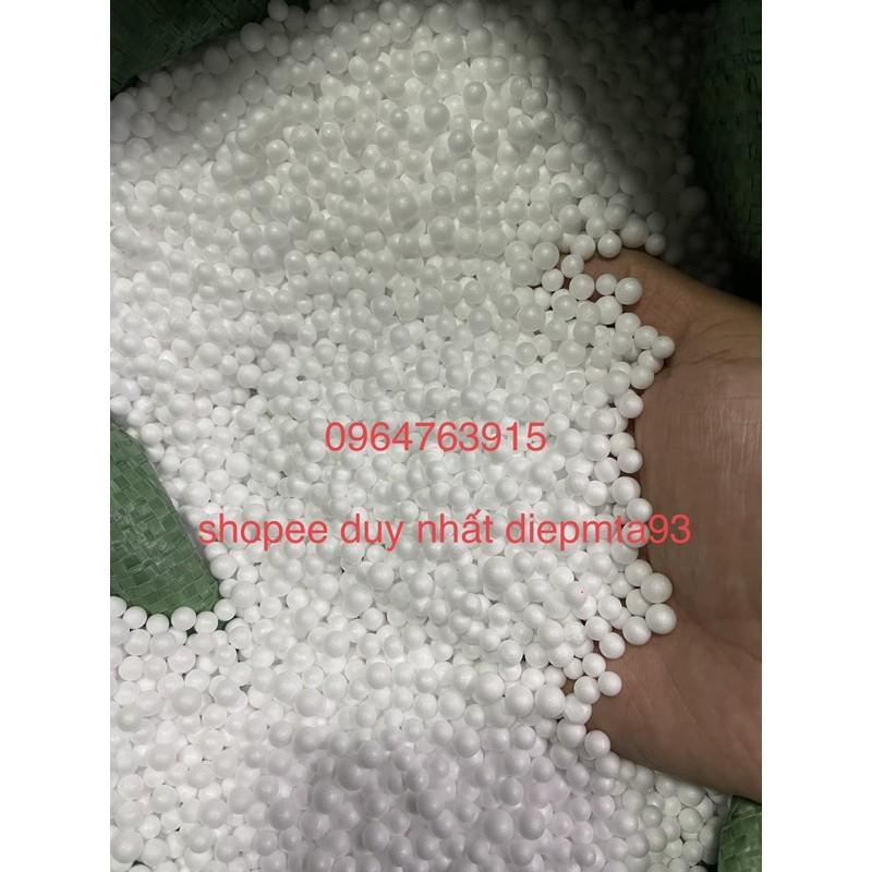 1kg Hạt xốp trắng HÀNG LOẠI 1 dùng để nhồi ghế lười hạt xốp,nhồi gối ngủ ,để trang trí hộp quà ,làm tuyết