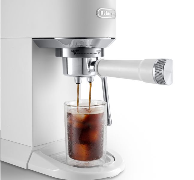 Máy pha cà phê espresso DeLonghi Dedica Duo EC890.WI - Hàng Chính Hãng