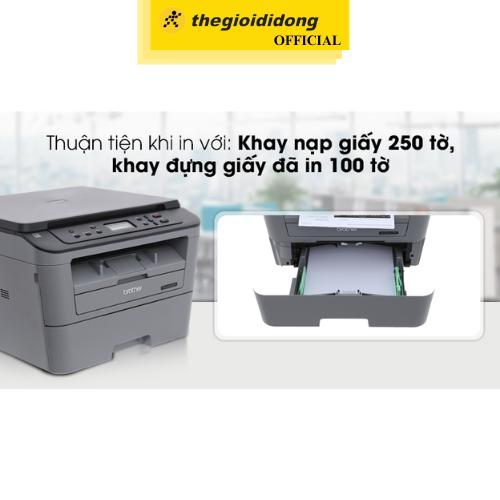 Máy in laser trắng đen đa năng Brother DCP-L2520D - Hàng Chính Hãng