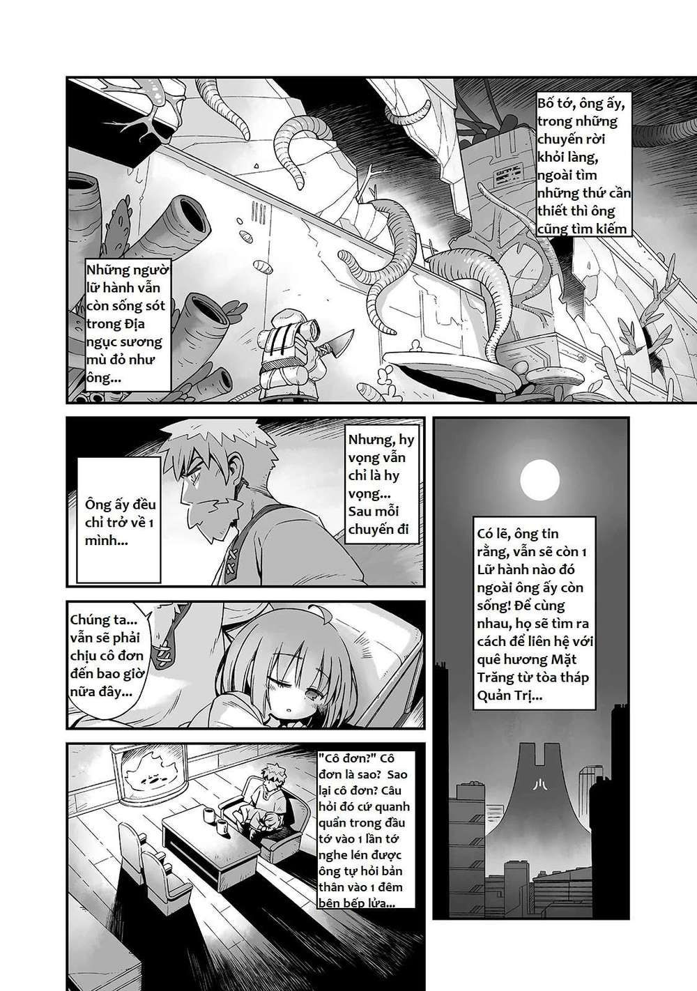 ngay cả khi hậu tận thế, thật hạnh phúc vẫn còn được sống... chapter 14 2