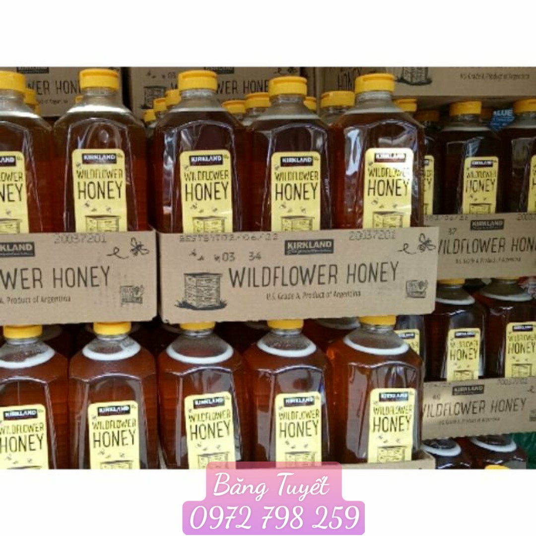 Mật Ong Kirkland Organic Honey Bears 2,27kg ( Chuẩn Hàng Mỹ)