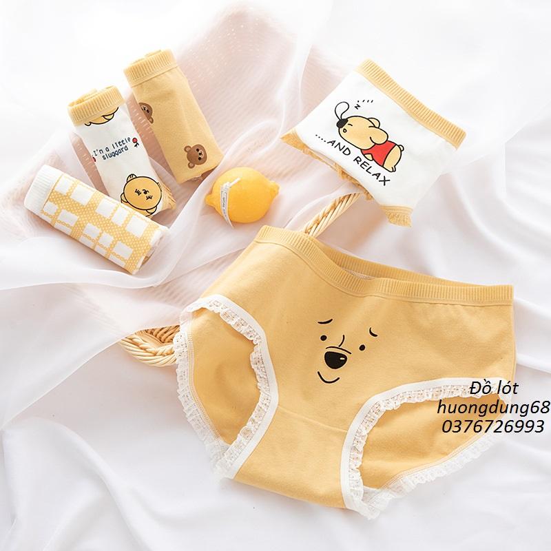 Quần Lót Nữ Cotton AND RELAX Ngang Eo Xuất Nhật Hàng Loại Đẹp.