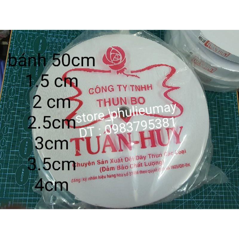 Thun tuấn Huy 1.5cm -&gt; 4cm bánh 50m