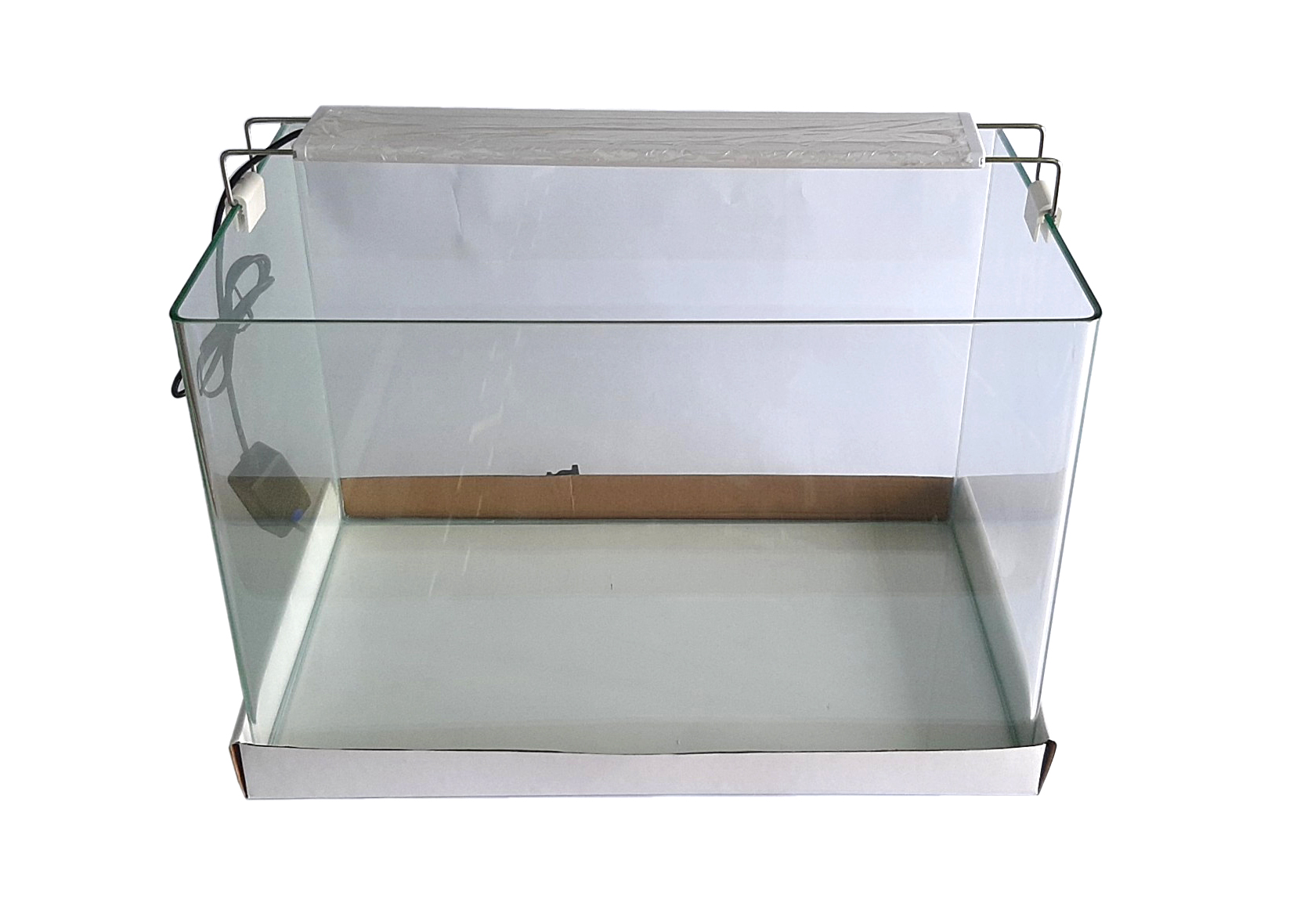 Bể cá mini 35x20x23 cm để bàn kính đúc