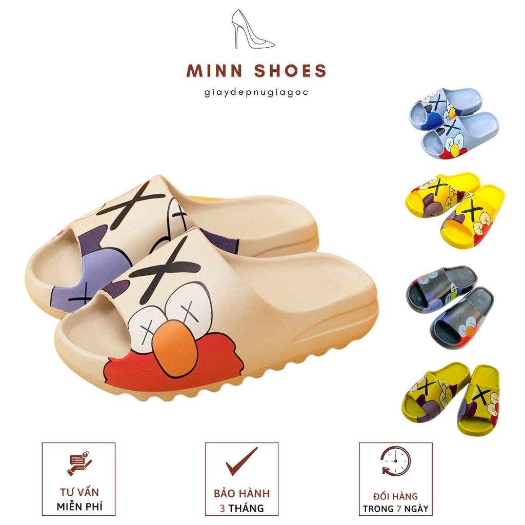 Dép bánh mì quai ngang YZ đúc siêu nhẹ nam nữ thời trang