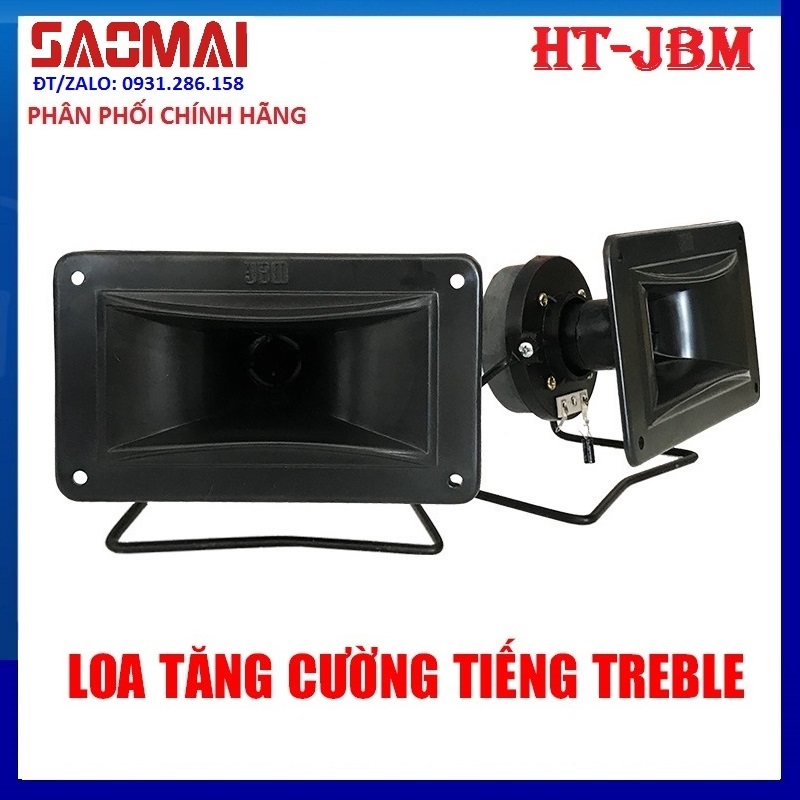 Bộ 2 loa treble HT - JBM Họng chữ nhật - Hàng chính hãng