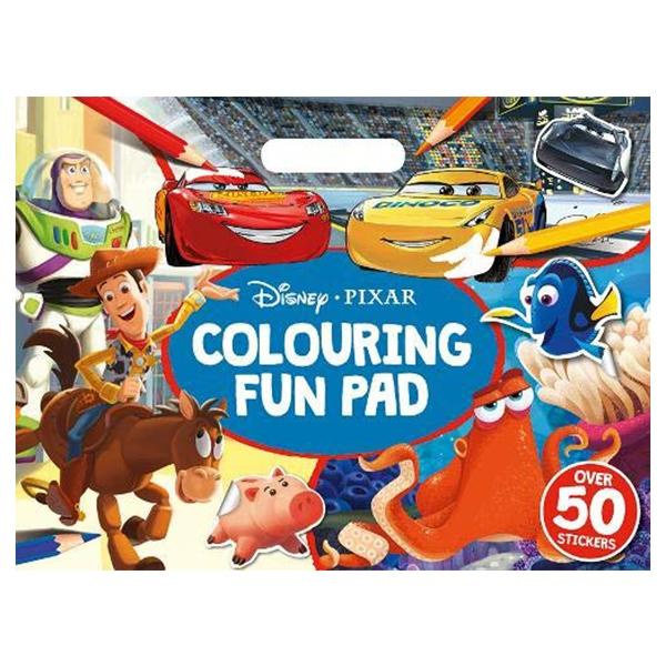 Disney Pixar Mixed: Colouring Fun Pad