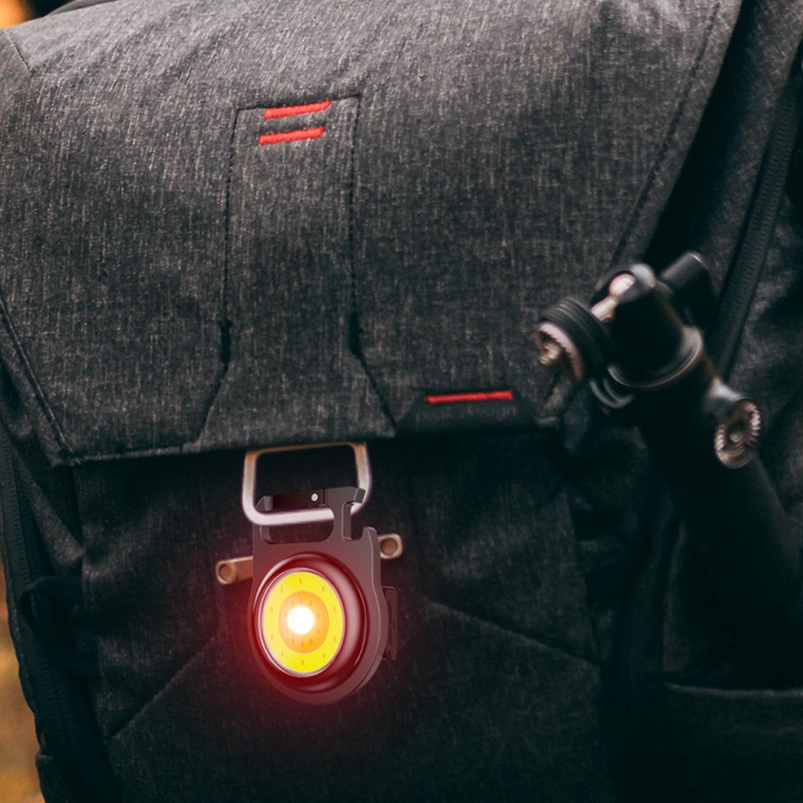 Small Keychain  Lamp Portable LED Flashlight for Hiking Work Walking