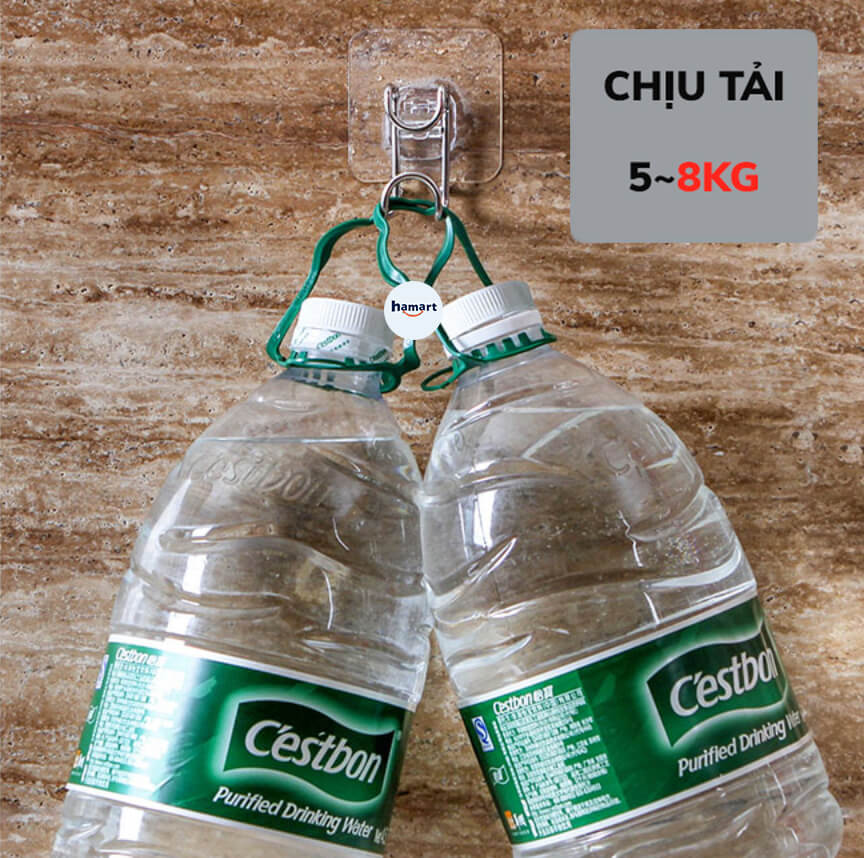 Móc Treo Chậu Thau INOX Dán Tường Giá Treo Chậu Móc Treo Đồ Tiện Lợi