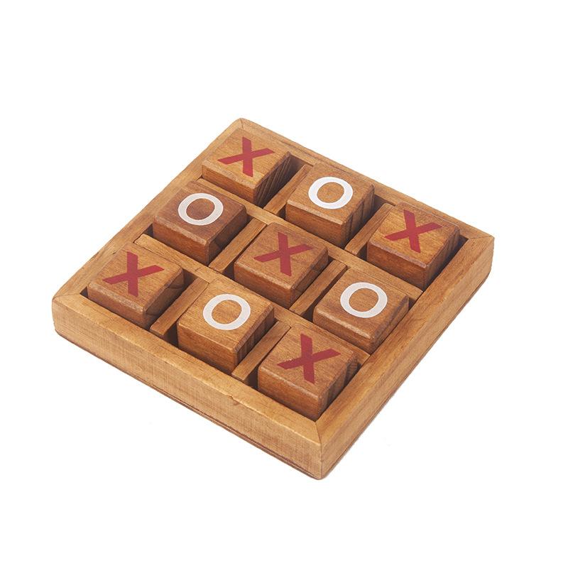 Tic Tac Toe cho trẻ em và người lớn Bàn cà phê Trang trí phòng khách và bàn làm việc