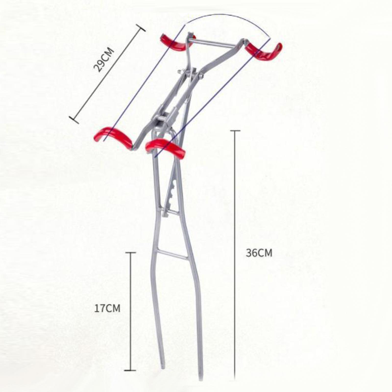 Durable Fishing Rod Holder Pole Stand Rack Stainless Steel Bank Fishing