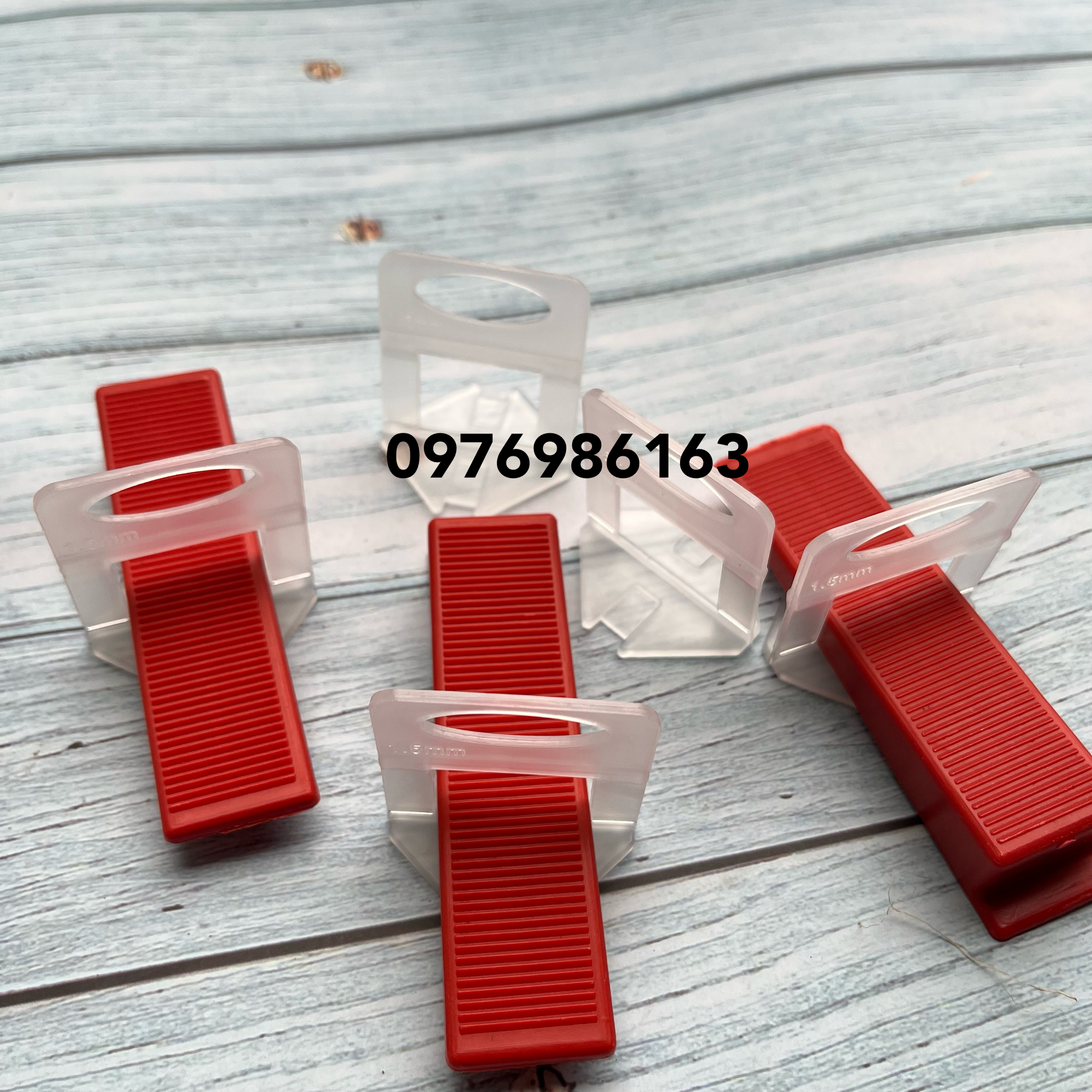 COMBO ke cân bằng gạch gồm loại ron 1mm, 1,5mm, 2mm