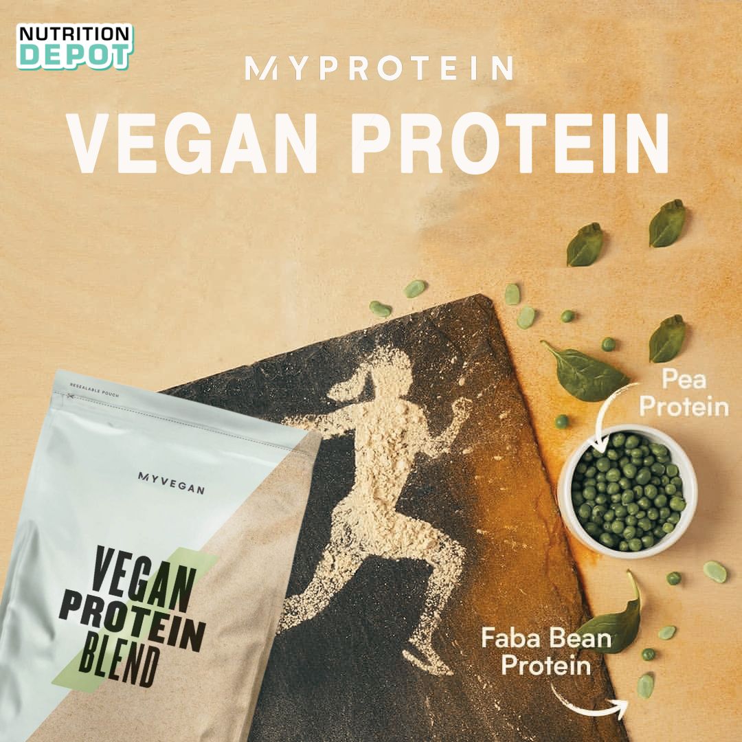 Sữa bổ sung đạm dành cho người ăn chay Vegan Blend Protein 1kg - Nutrition Depot