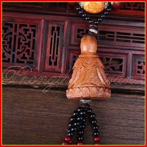Dây treo ô tô hình Phật mẹ Quan Âm - Phong thủy