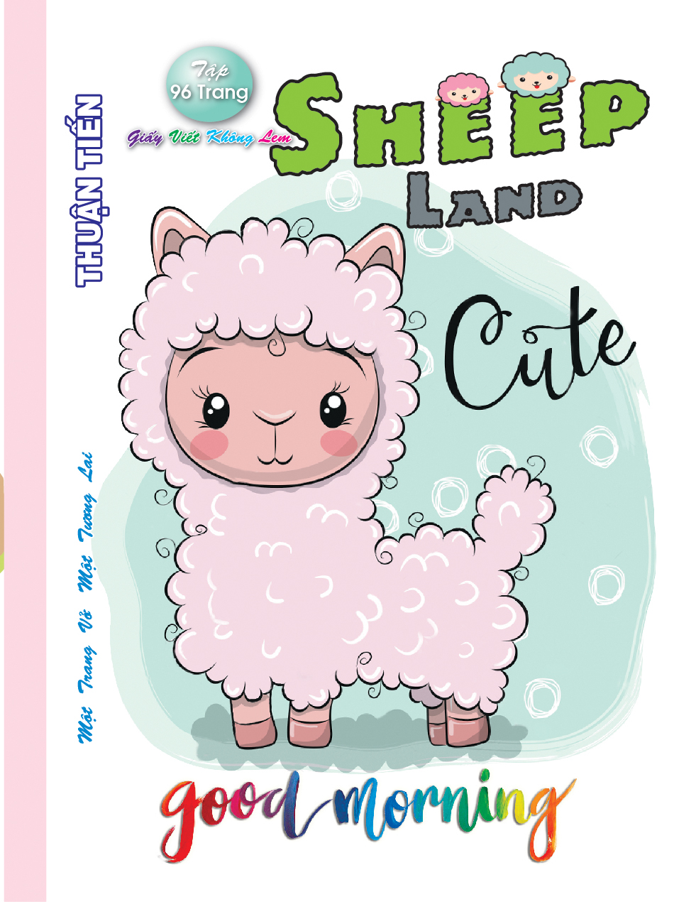 Lốc 10 Quyển Tập 96 trang Sheep land  (mẫu ngẫu nhiên)